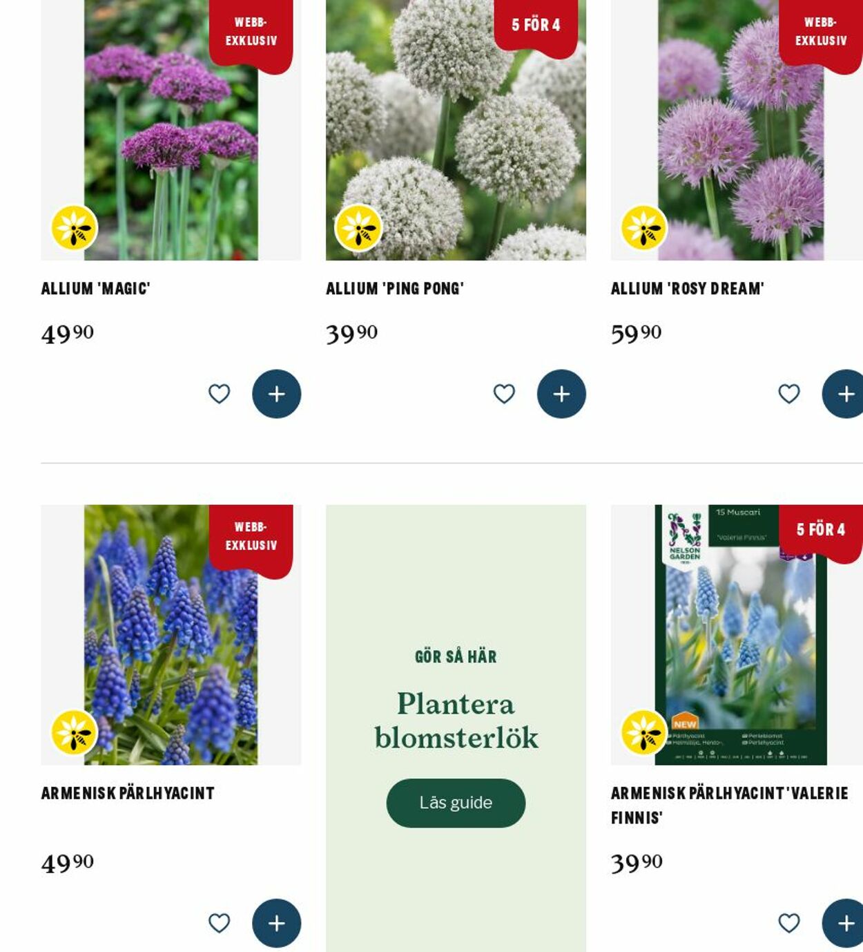 Erbjudanden Blomsterlandet 13.10.2025 - 22.10.2025