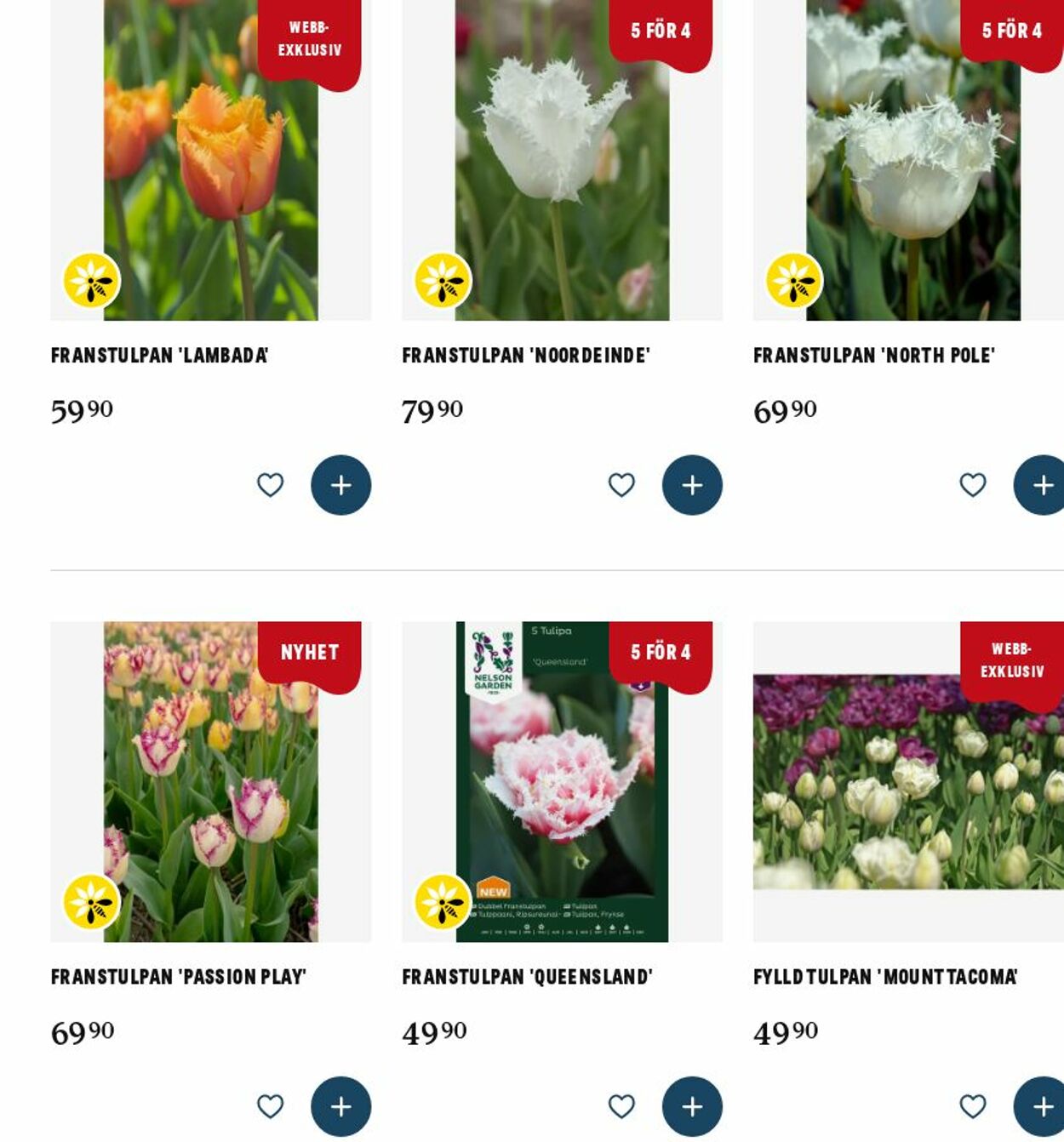 Erbjudanden Blomsterlandet 13.10.2025 - 22.10.2025