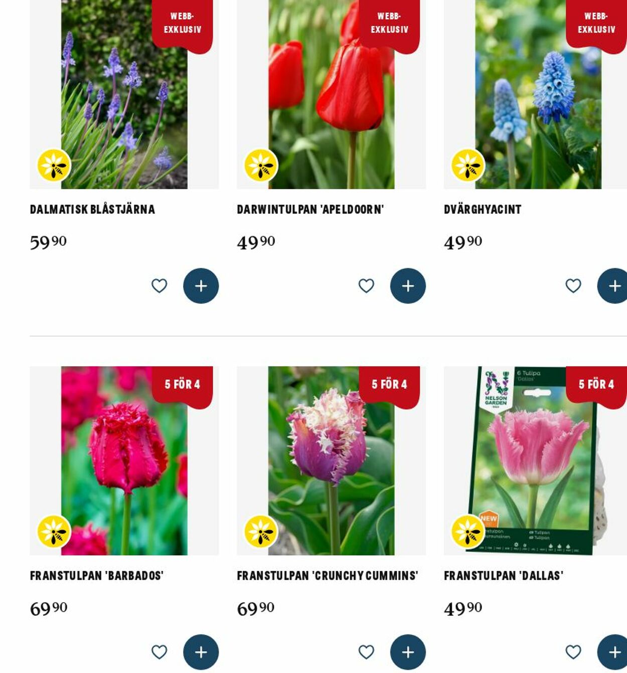 Erbjudanden Blomsterlandet 13.10.2025 - 22.10.2025