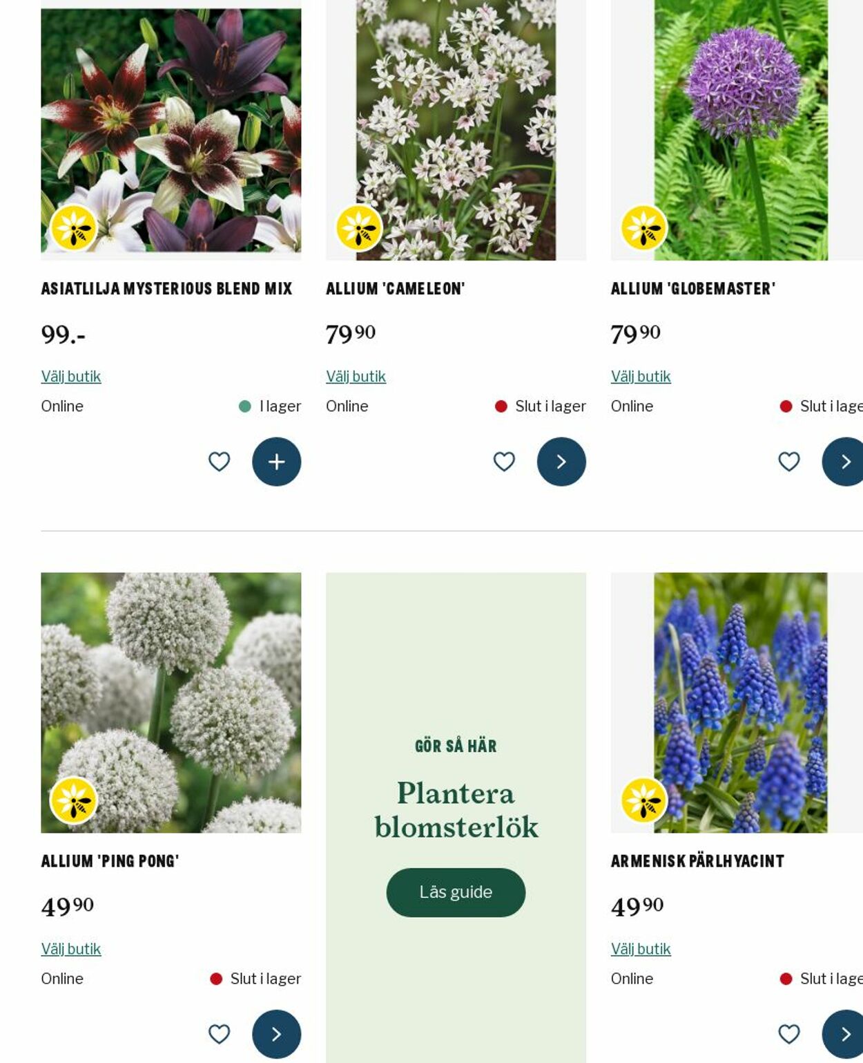 Erbjudanden Blomsterlandet 12.01.2026 - 21.01.2026