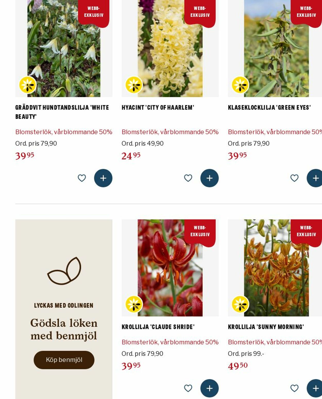 Erbjudanden Blomsterlandet 17.11.2025 - 26.11.2025
