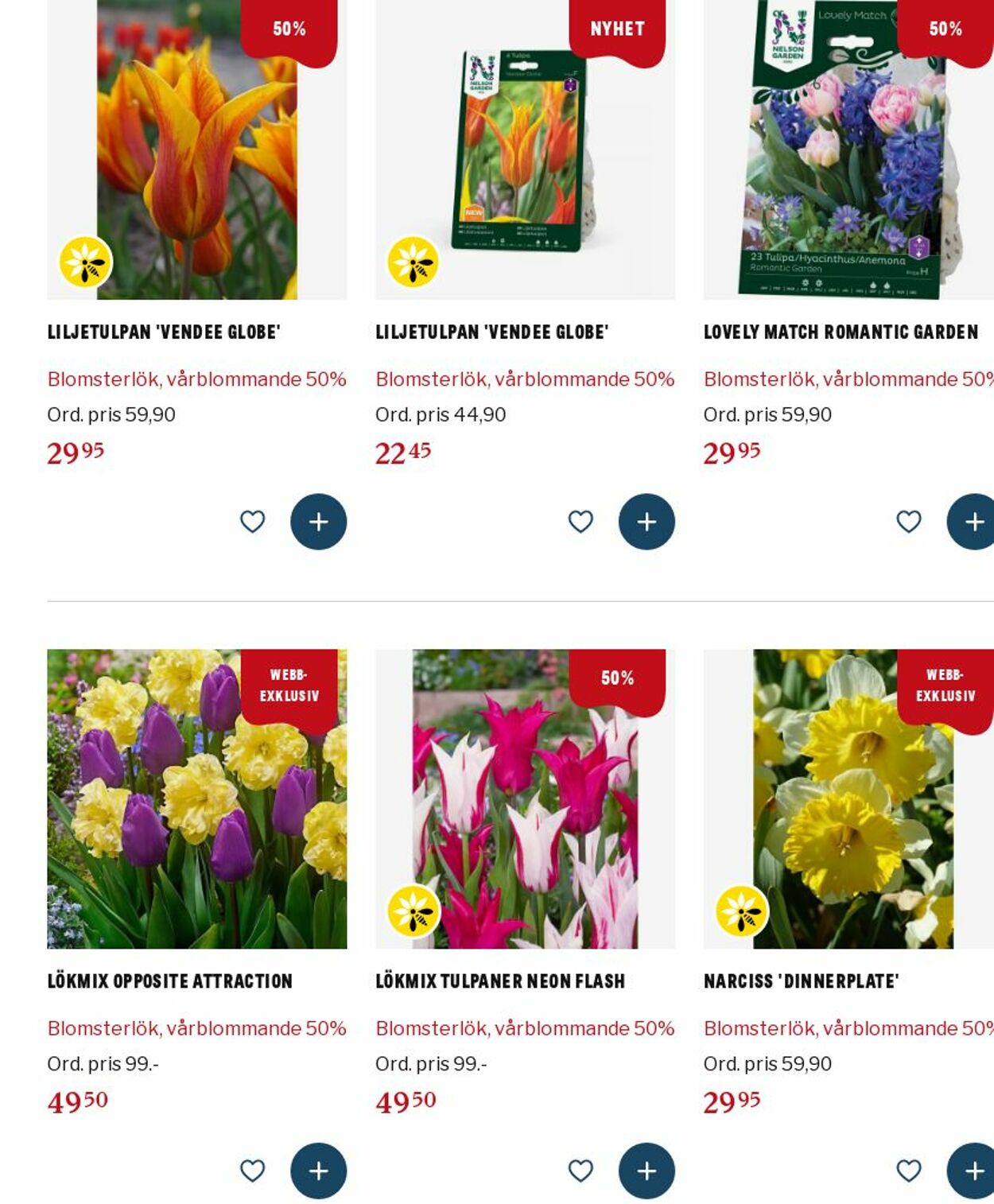 Erbjudanden Blomsterlandet 17.11.2025 - 26.11.2025