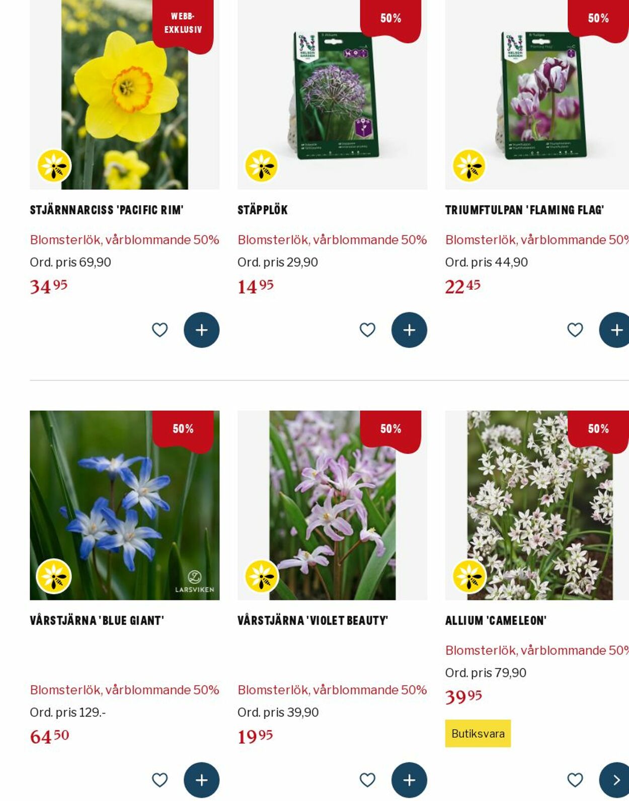 Erbjudanden Blomsterlandet 17.11.2025 - 26.11.2025