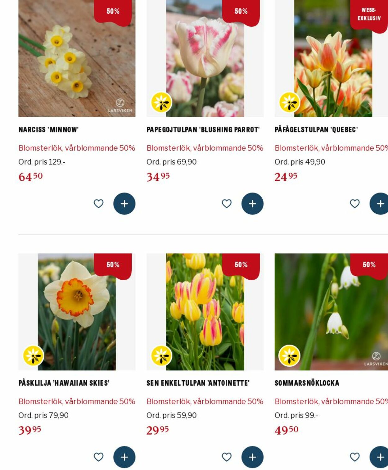 Erbjudanden Blomsterlandet 17.11.2025 - 26.11.2025