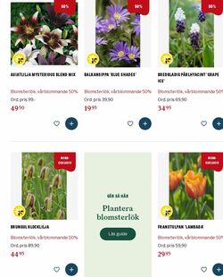 Erbjudanden Blomsterlandet 05.01.2026 - 14.01.2026