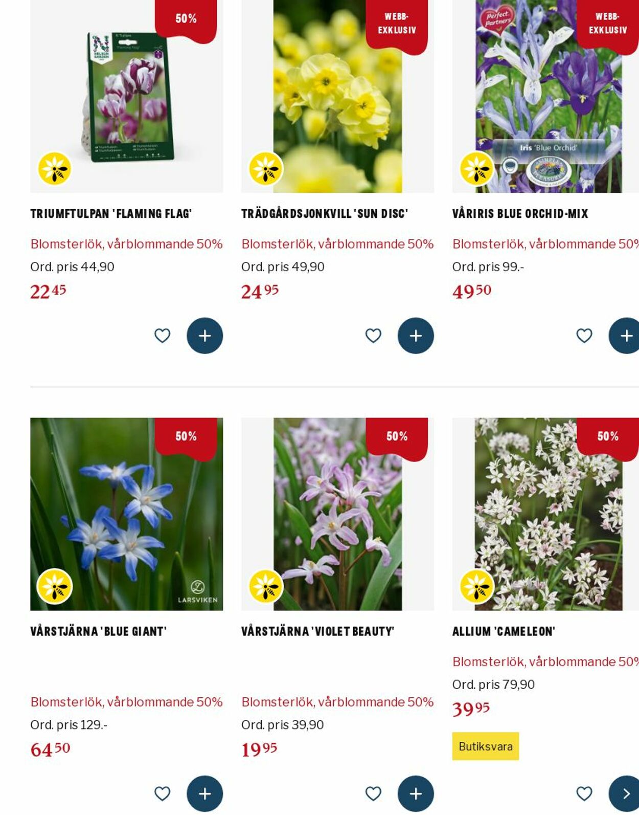 Erbjudanden Blomsterlandet 10.11.2025 - 19.11.2025