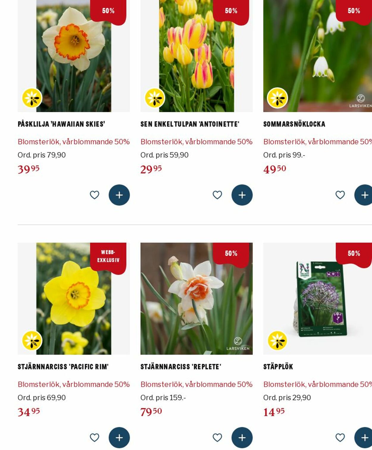 Erbjudanden Blomsterlandet 10.11.2025 - 19.11.2025