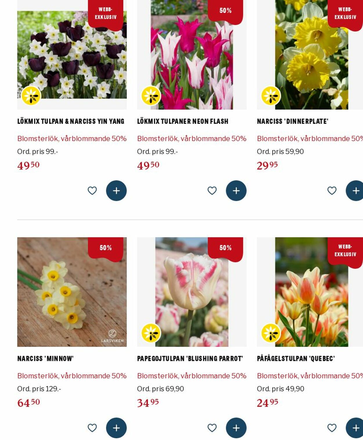 Erbjudanden Blomsterlandet 10.11.2025 - 19.11.2025