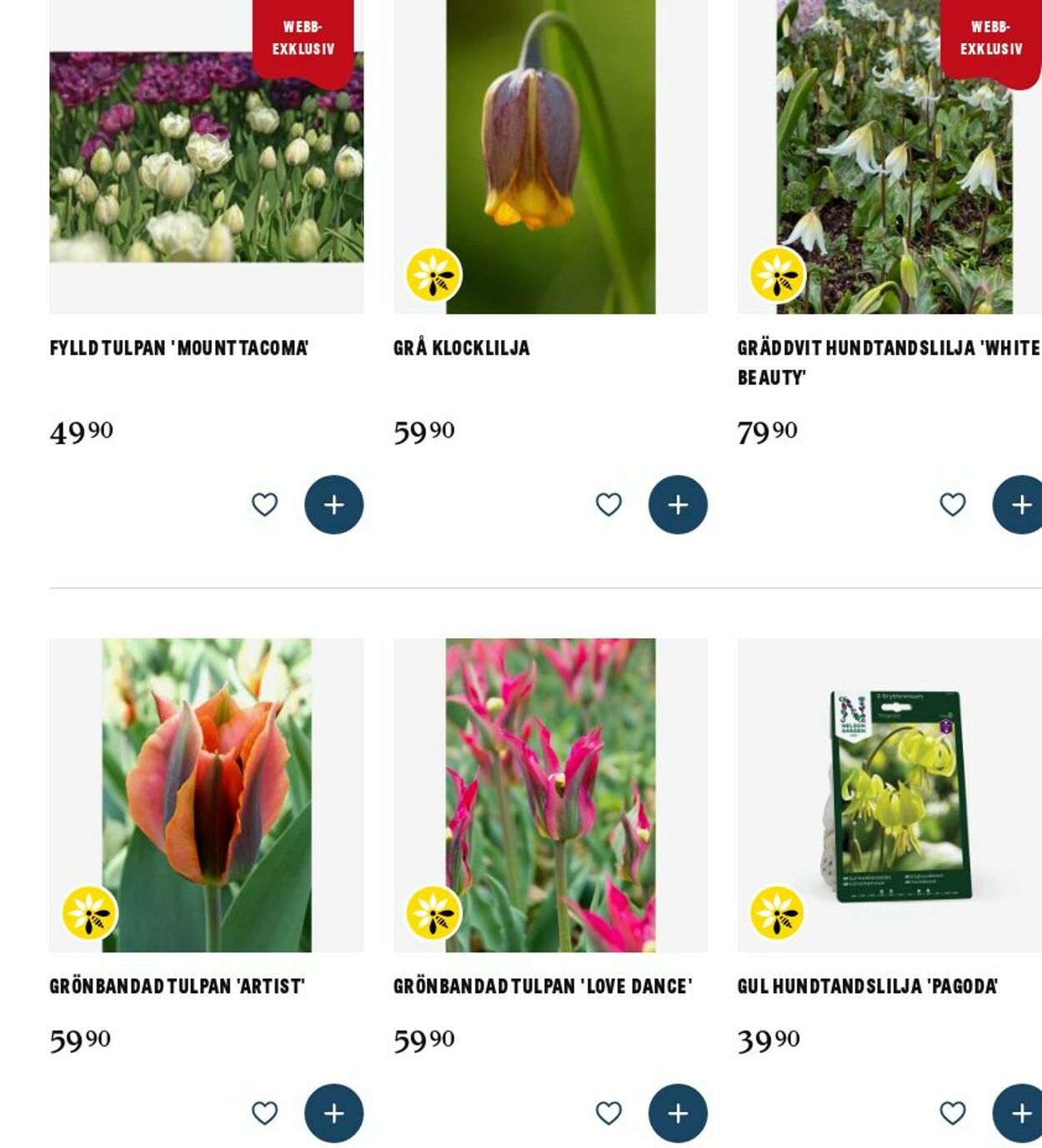 Erbjudanden Blomsterlandet 20.10.2025 - 29.10.2025