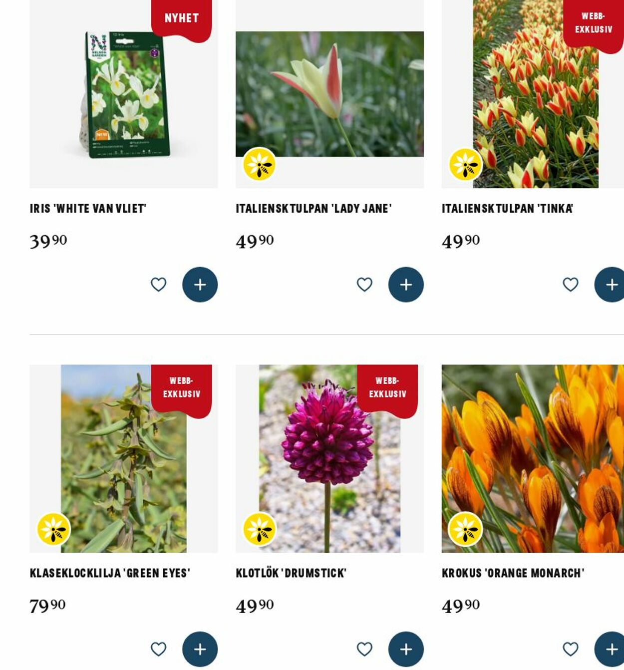 Erbjudanden Blomsterlandet 20.10.2025 - 29.10.2025