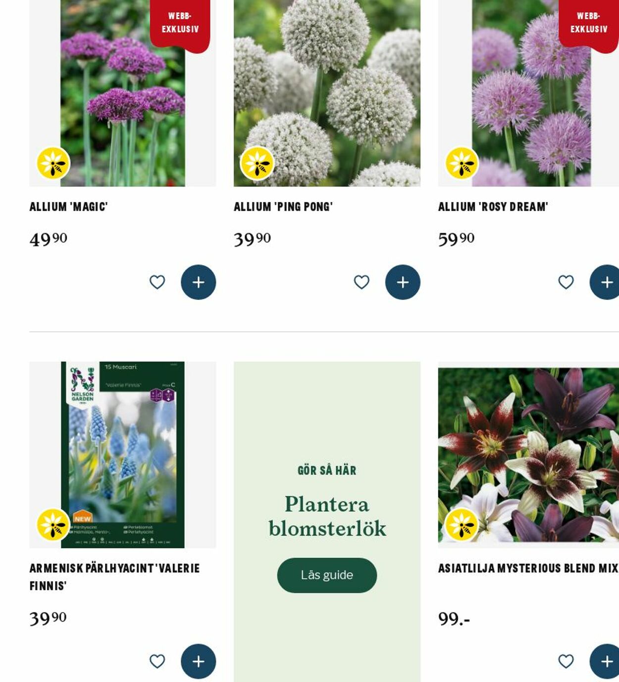 Erbjudanden Blomsterlandet 20.10.2025 - 29.10.2025
