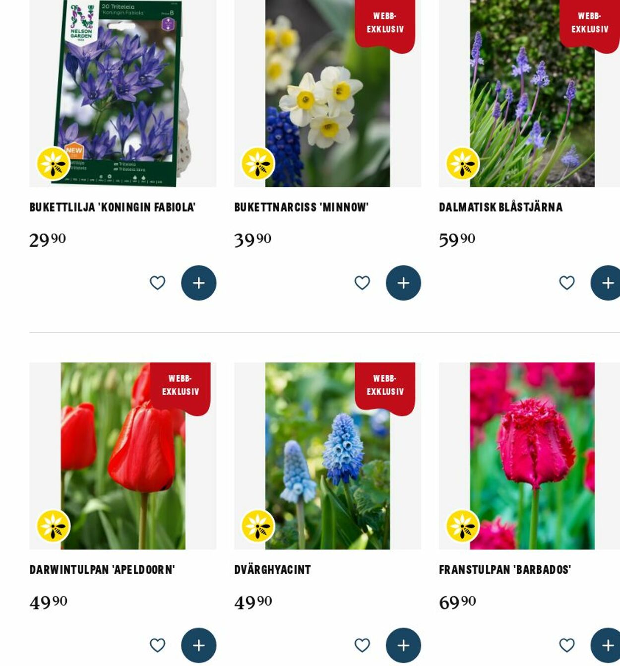Erbjudanden Blomsterlandet 20.10.2025 - 29.10.2025
