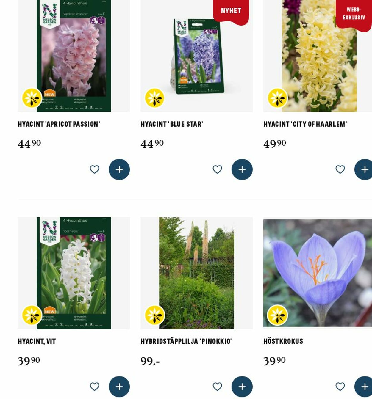 Erbjudanden Blomsterlandet 20.10.2025 - 29.10.2025