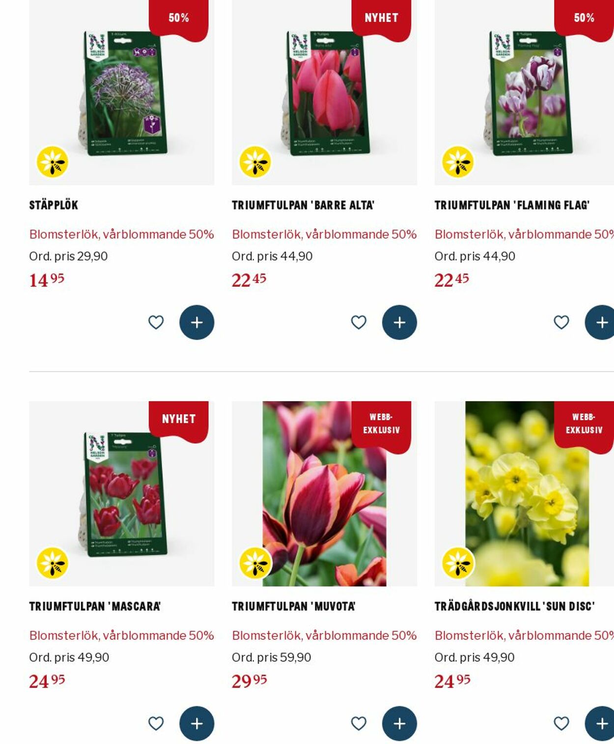 Erbjudanden Blomsterlandet 03.11.2025 - 12.11.2025