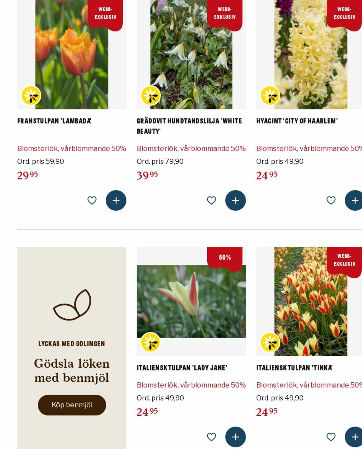 Erbjudanden Blomsterlandet 03.11.2025 - 12.11.2025