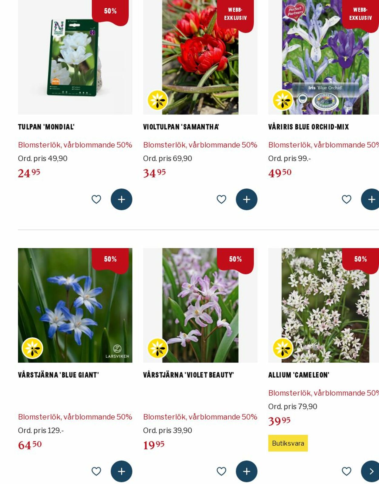 Erbjudanden Blomsterlandet 03.11.2025 - 12.11.2025
