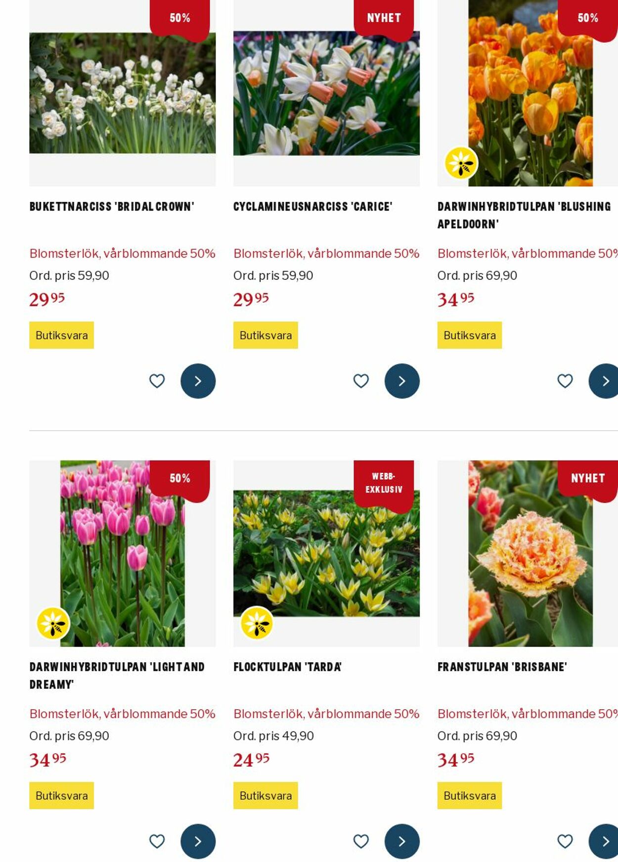 Erbjudanden Blomsterlandet 03.11.2025 - 12.11.2025