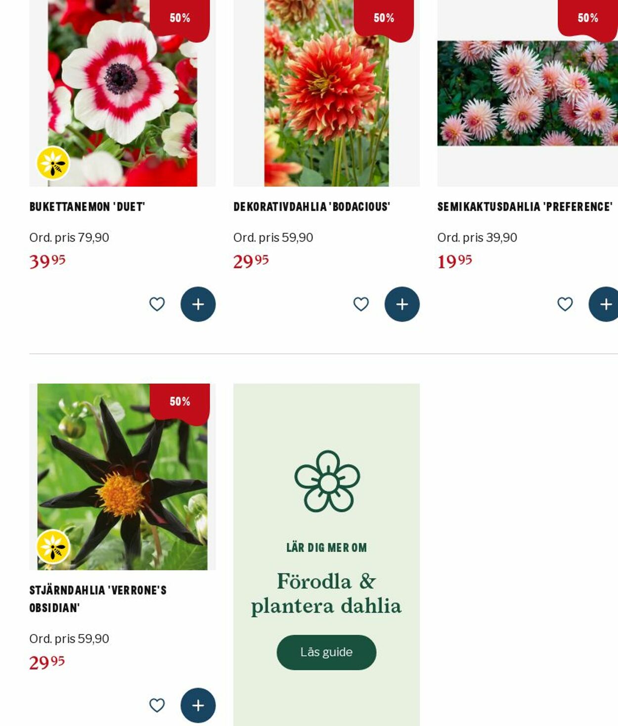 Erbjudanden Blomsterlandet 26.05.2025 - 04.06.2025