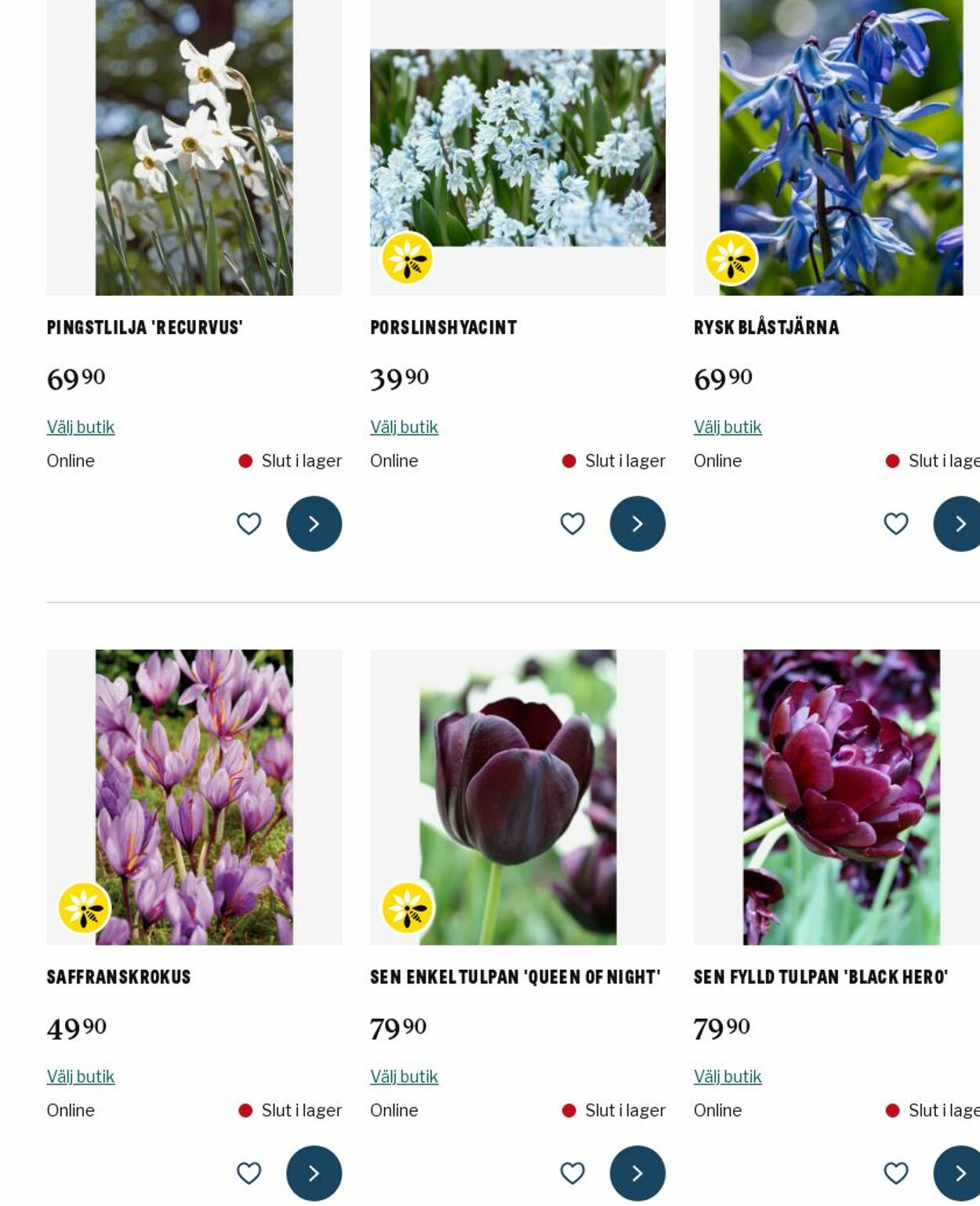 Erbjudanden Blomsterlandet 05.01.2026 - 14.01.2026