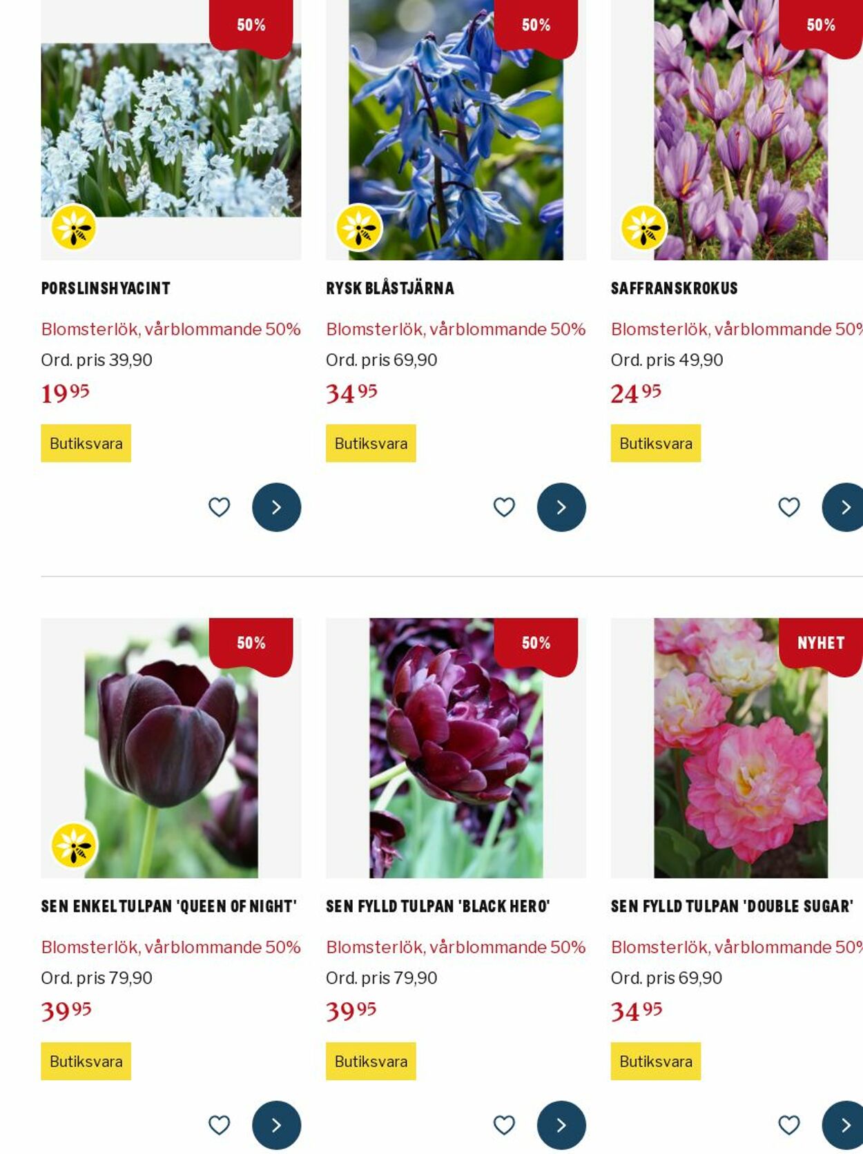 Erbjudanden Blomsterlandet 24.11.2025 - 03.12.2025