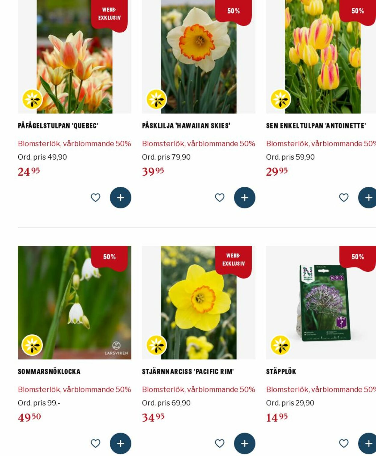 Erbjudanden Blomsterlandet 24.11.2025 - 03.12.2025