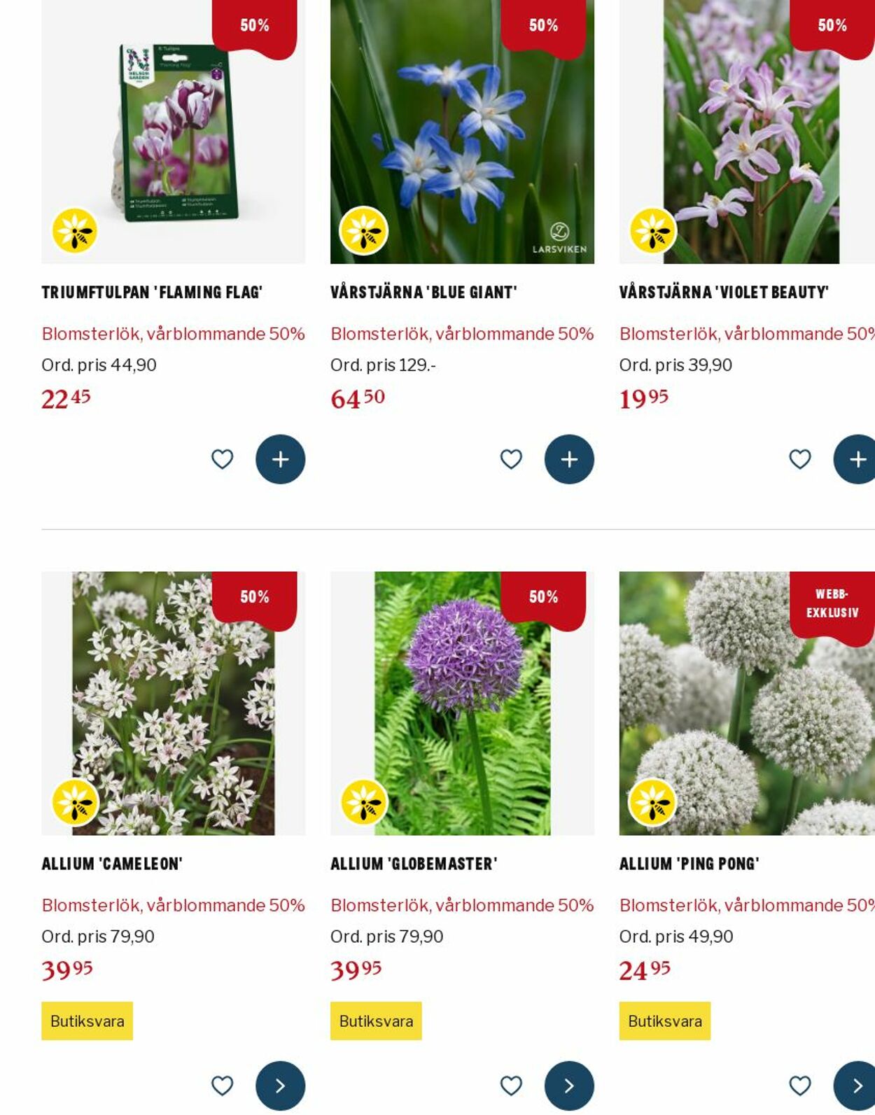 Erbjudanden Blomsterlandet 24.11.2025 - 03.12.2025