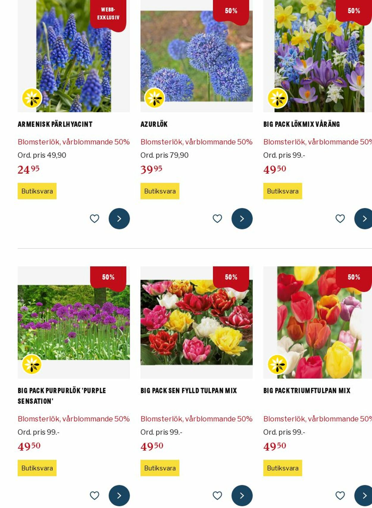Erbjudanden Blomsterlandet 24.11.2025 - 03.12.2025