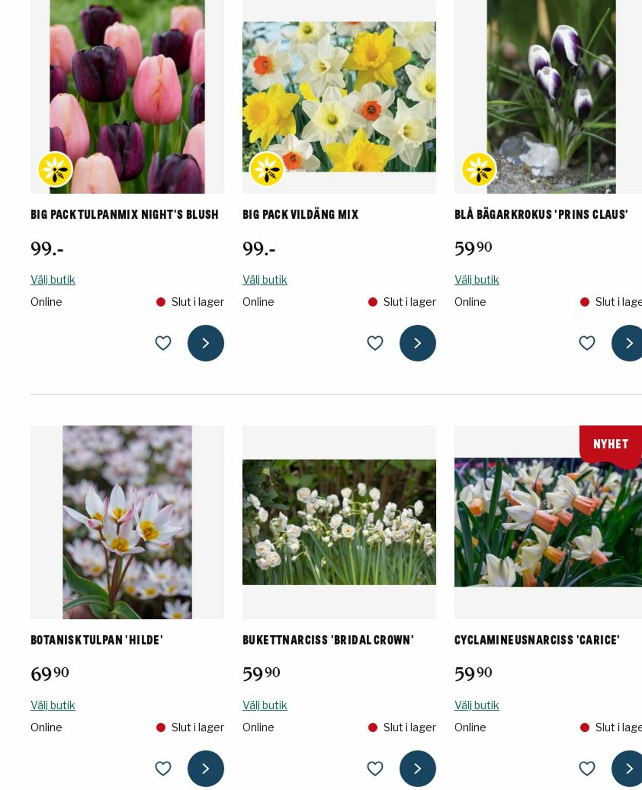 Erbjudanden Blomsterlandet 22.12.2025 - 31.12.2025