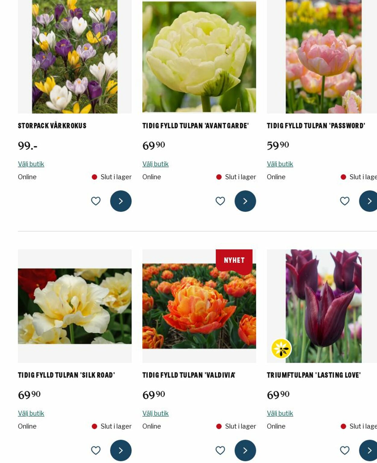 Erbjudanden Blomsterlandet 22.12.2025 - 31.12.2025