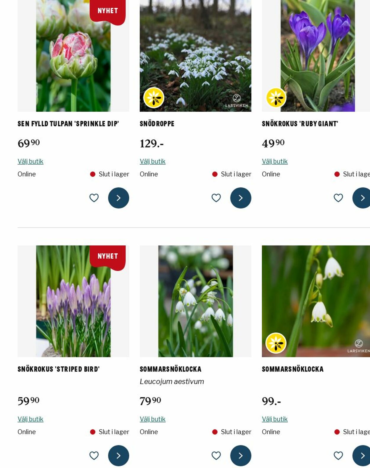 Erbjudanden Blomsterlandet 22.12.2025 - 31.12.2025