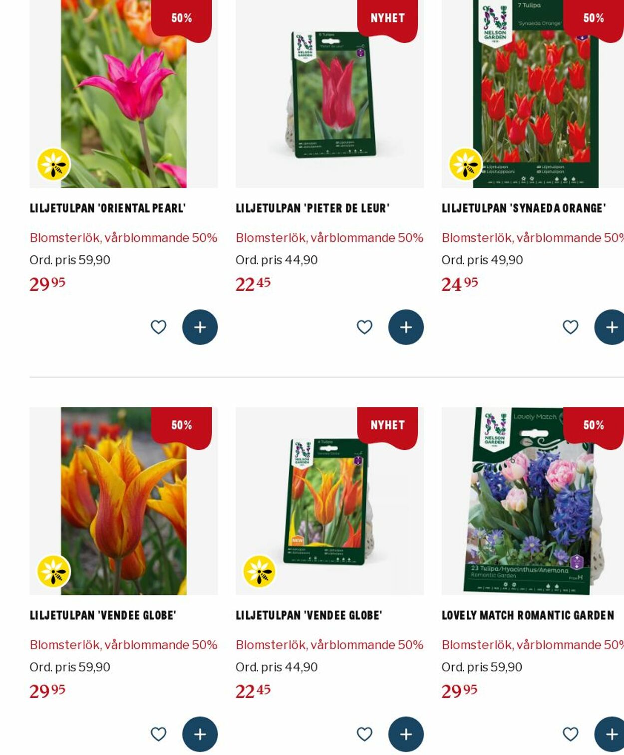 Erbjudanden Blomsterlandet 27.10.2025 - 05.11.2025