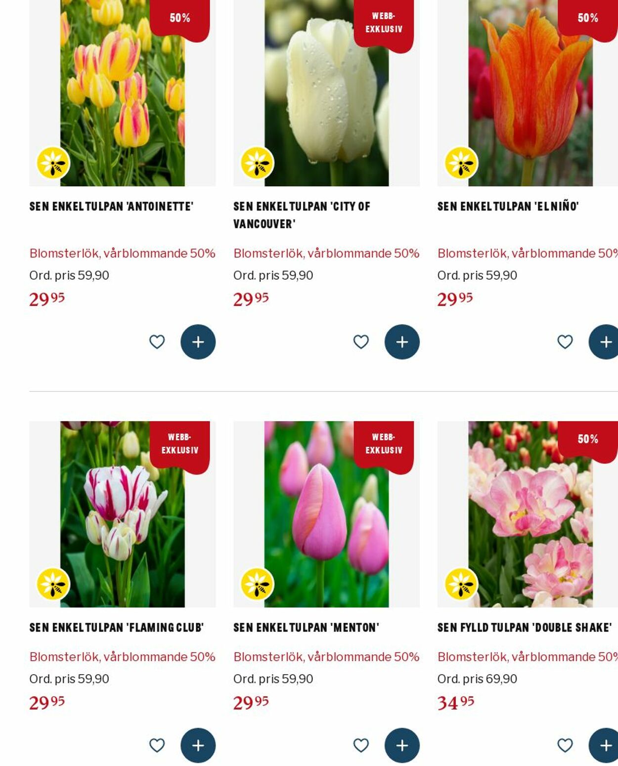 Erbjudanden Blomsterlandet 27.10.2025 - 05.11.2025