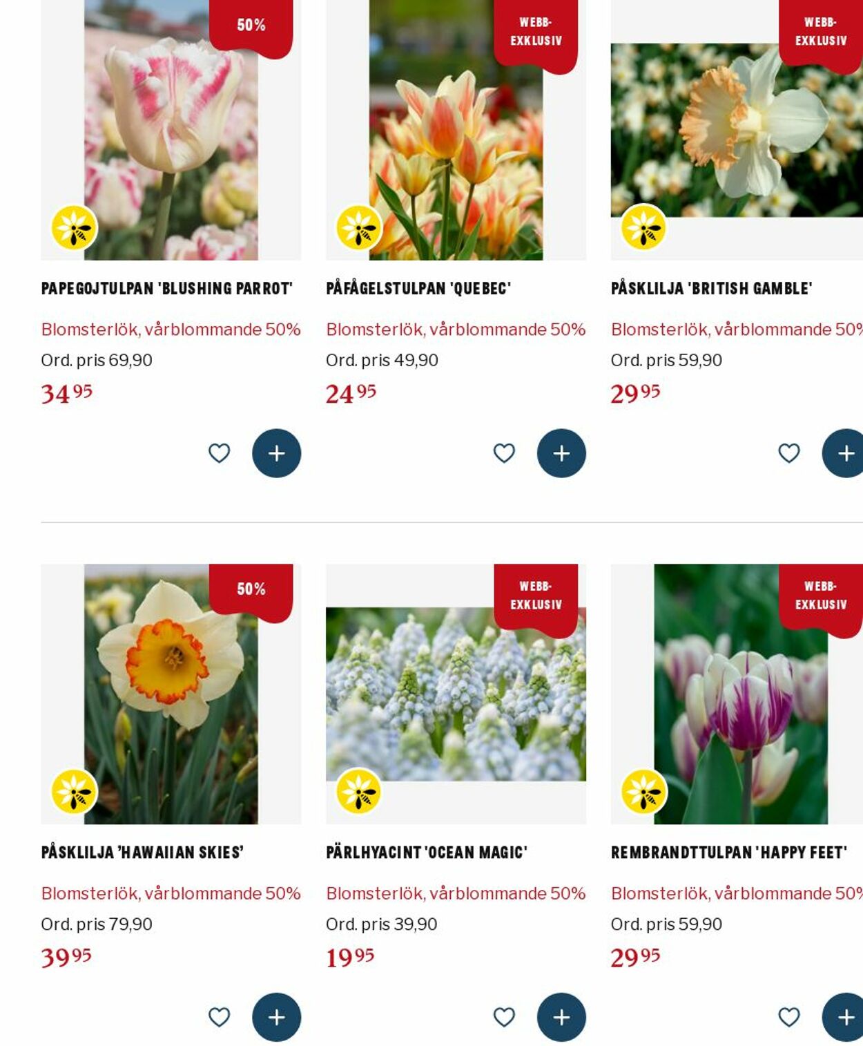 Erbjudanden Blomsterlandet 27.10.2025 - 05.11.2025
