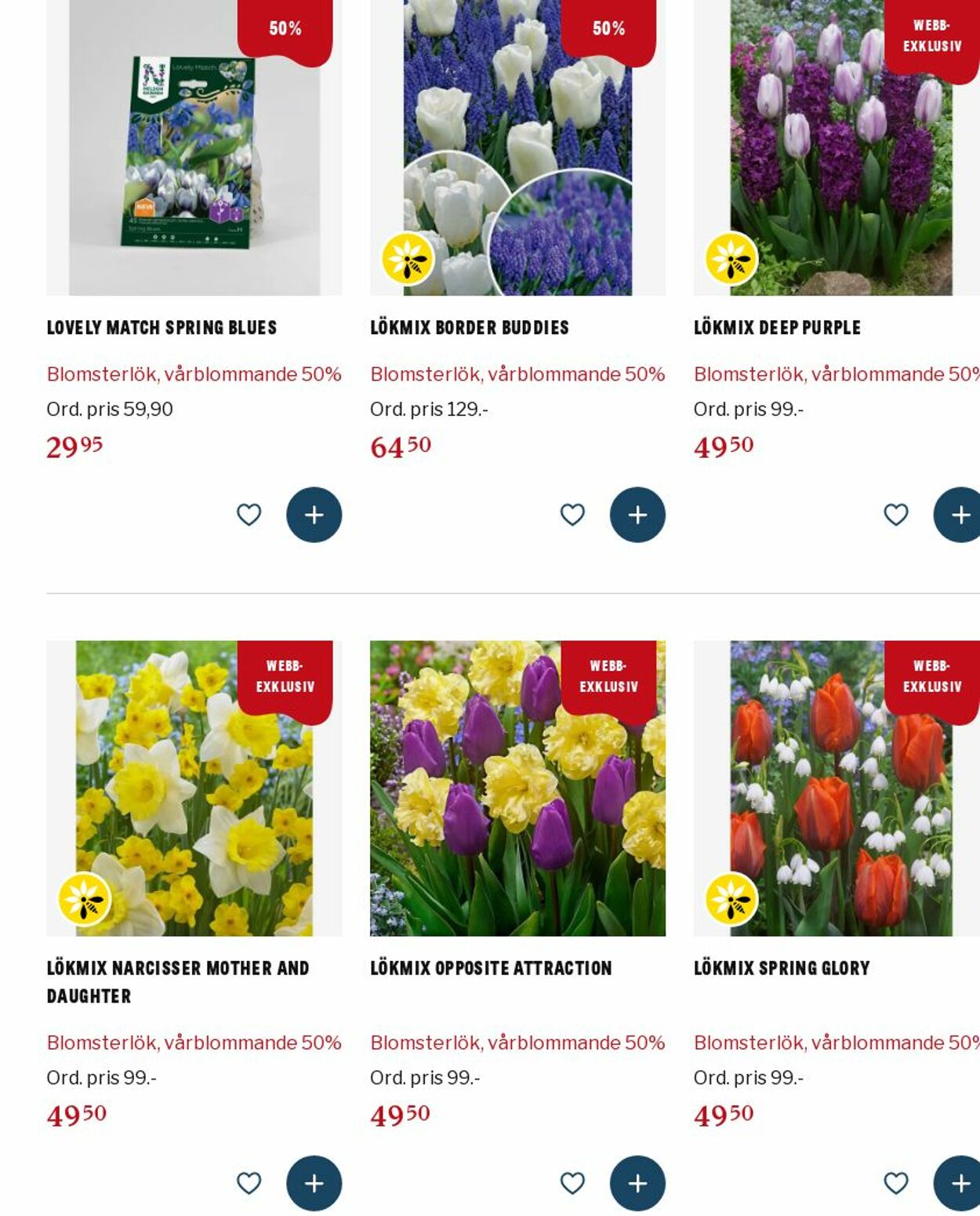 Erbjudanden Blomsterlandet 27.10.2025 - 05.11.2025