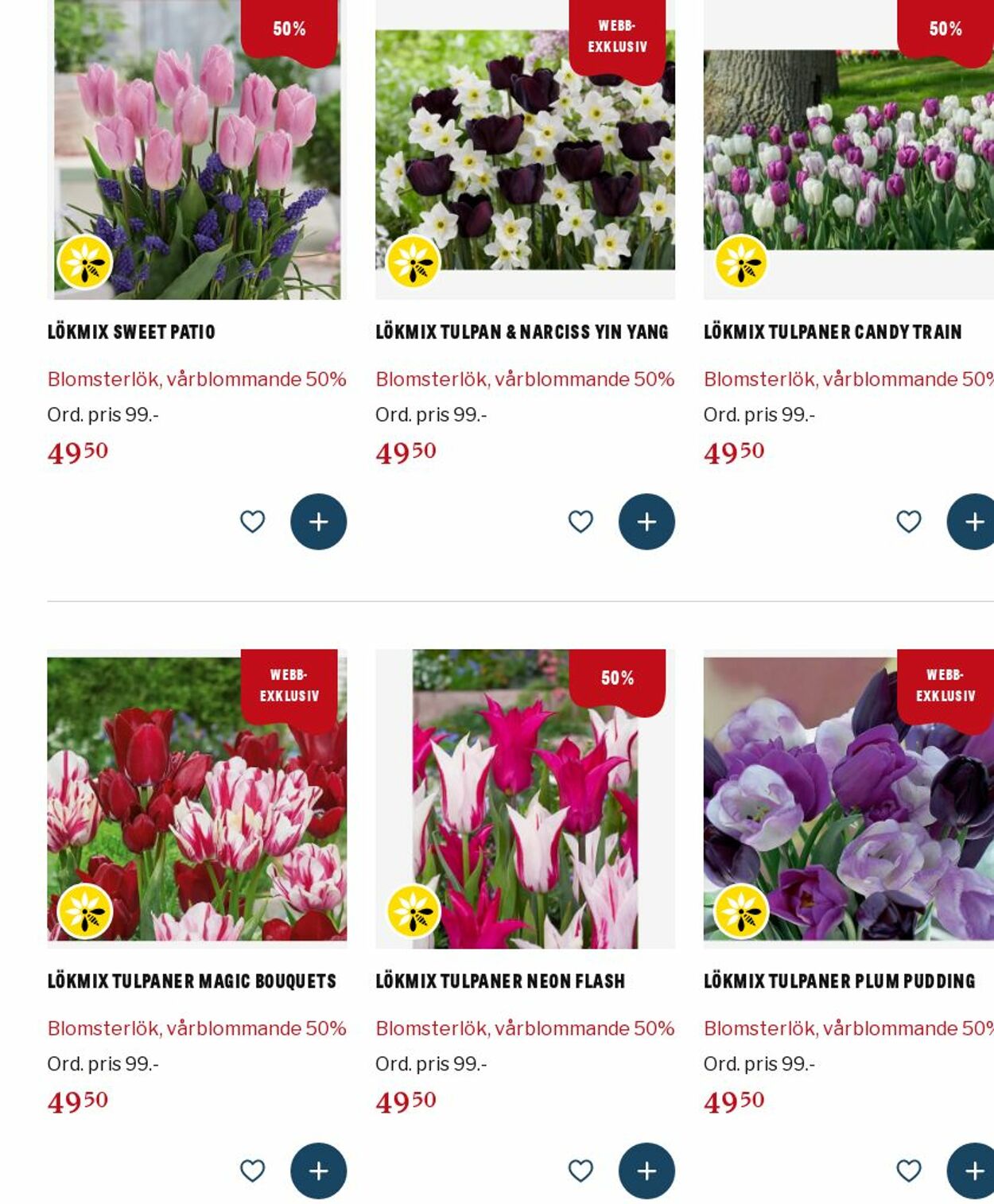 Erbjudanden Blomsterlandet 27.10.2025 - 05.11.2025
