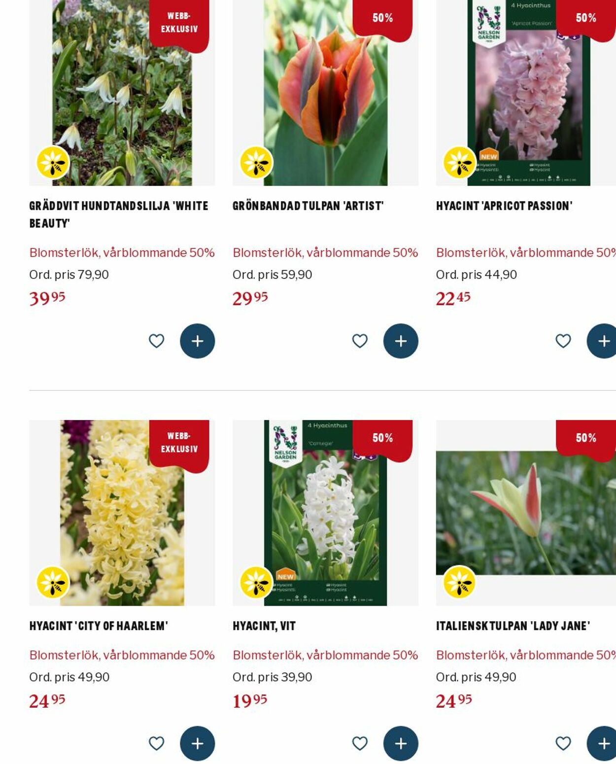 Erbjudanden Blomsterlandet 27.10.2025 - 05.11.2025