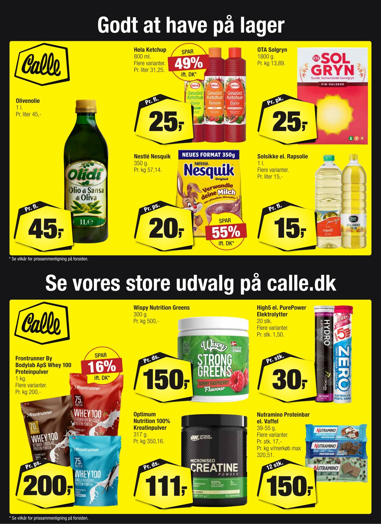 Erbjudanden Calle 24.09.2025 - 07.10.2025