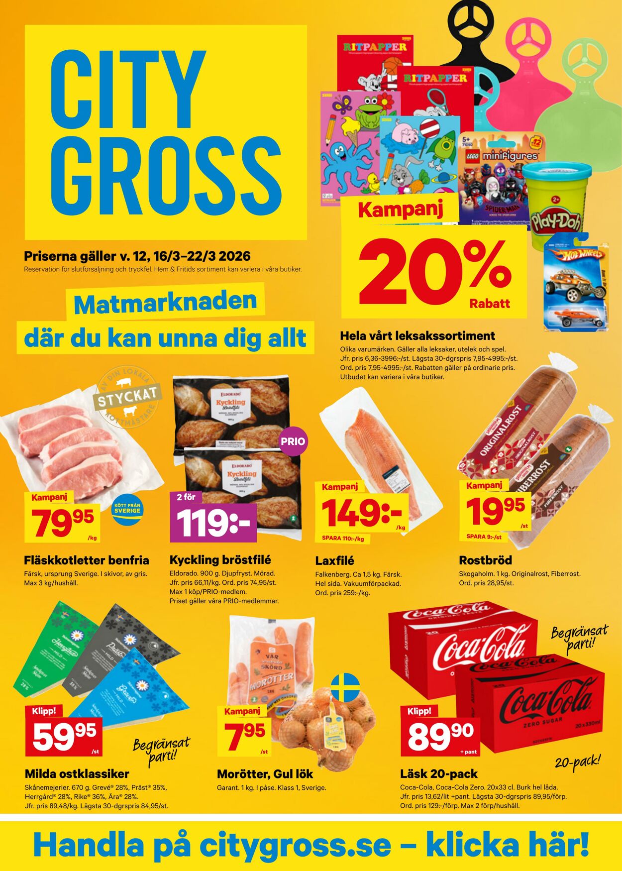 Erbjudanden City Gross 23.03.2026 - 29.03.2026