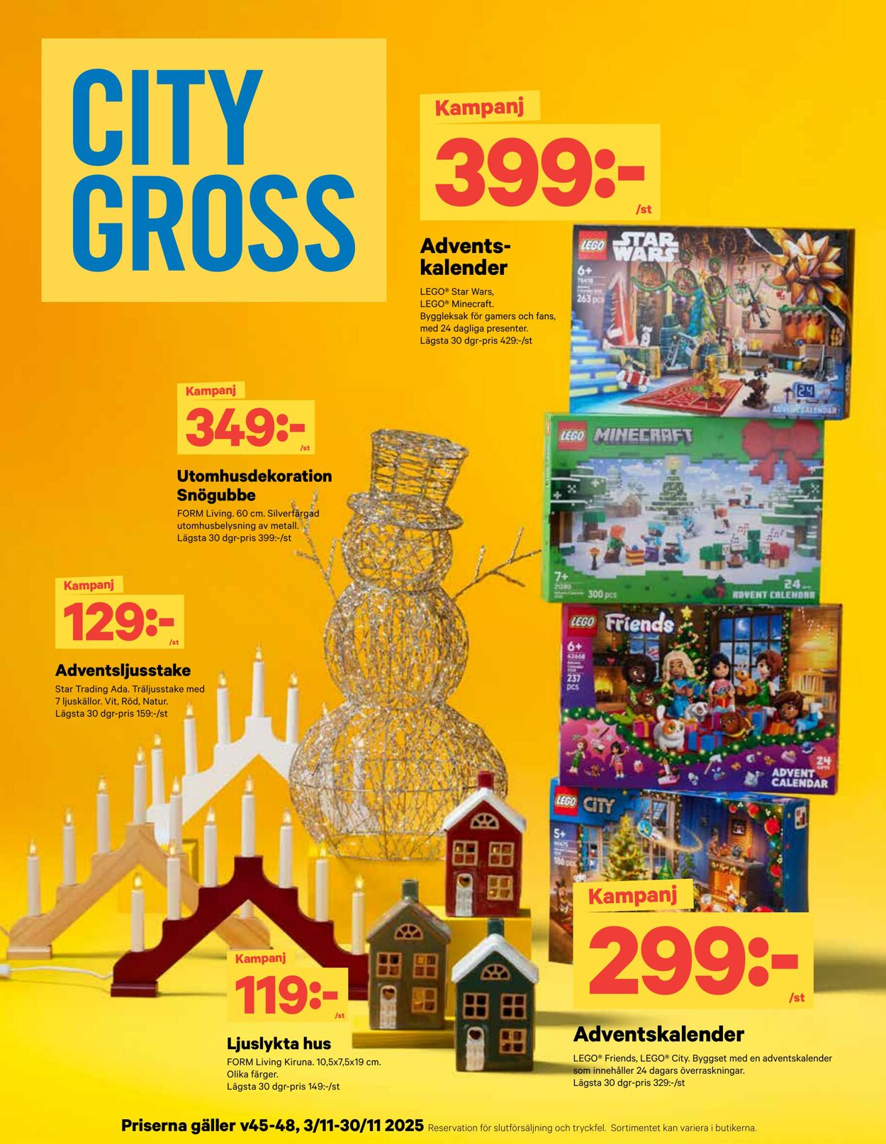 Erbjudanden City Gross 17.11.2025 - 23.11.2025