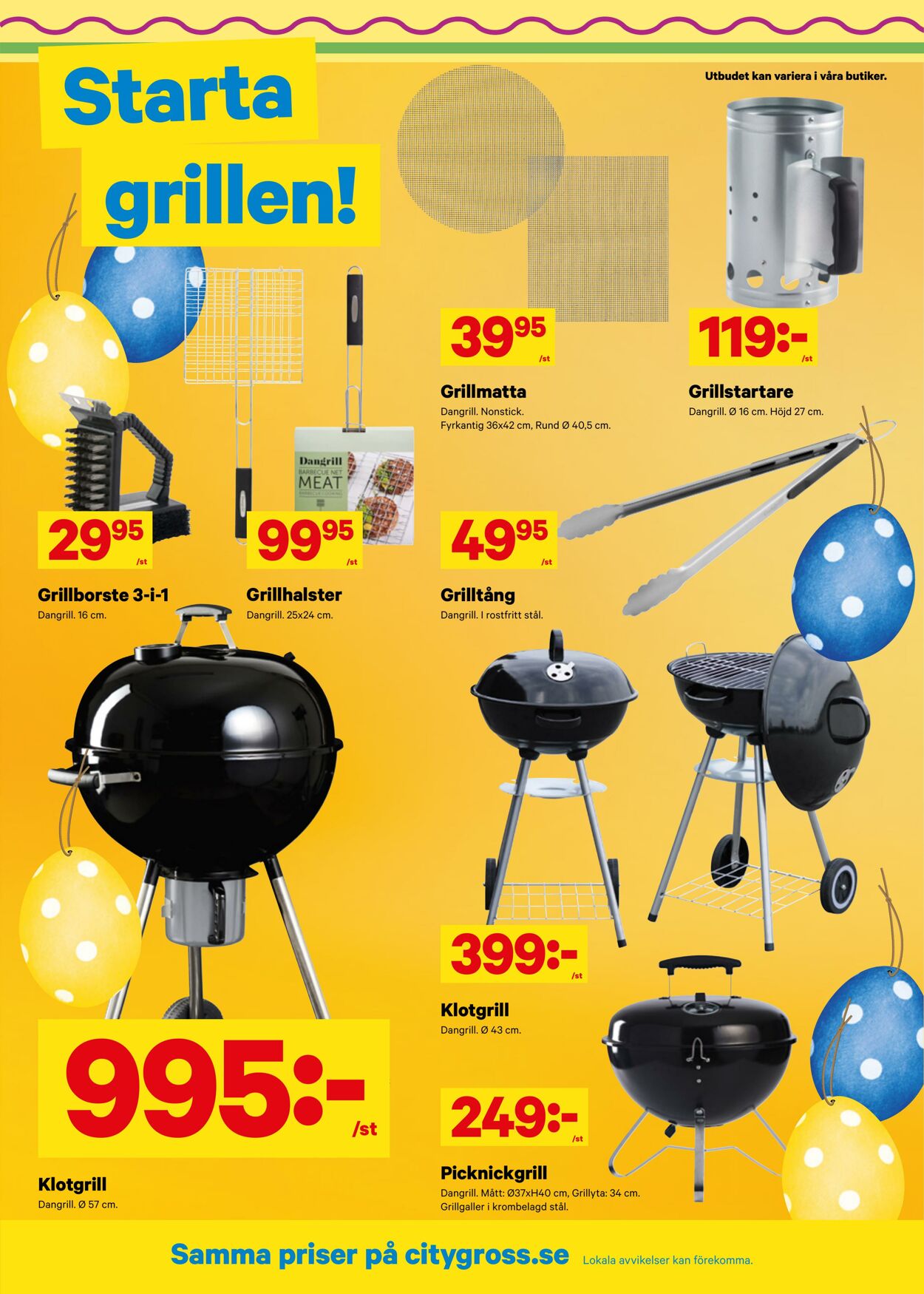 Erbjudanden City Gross 06.04.2026 - 12.04.2026