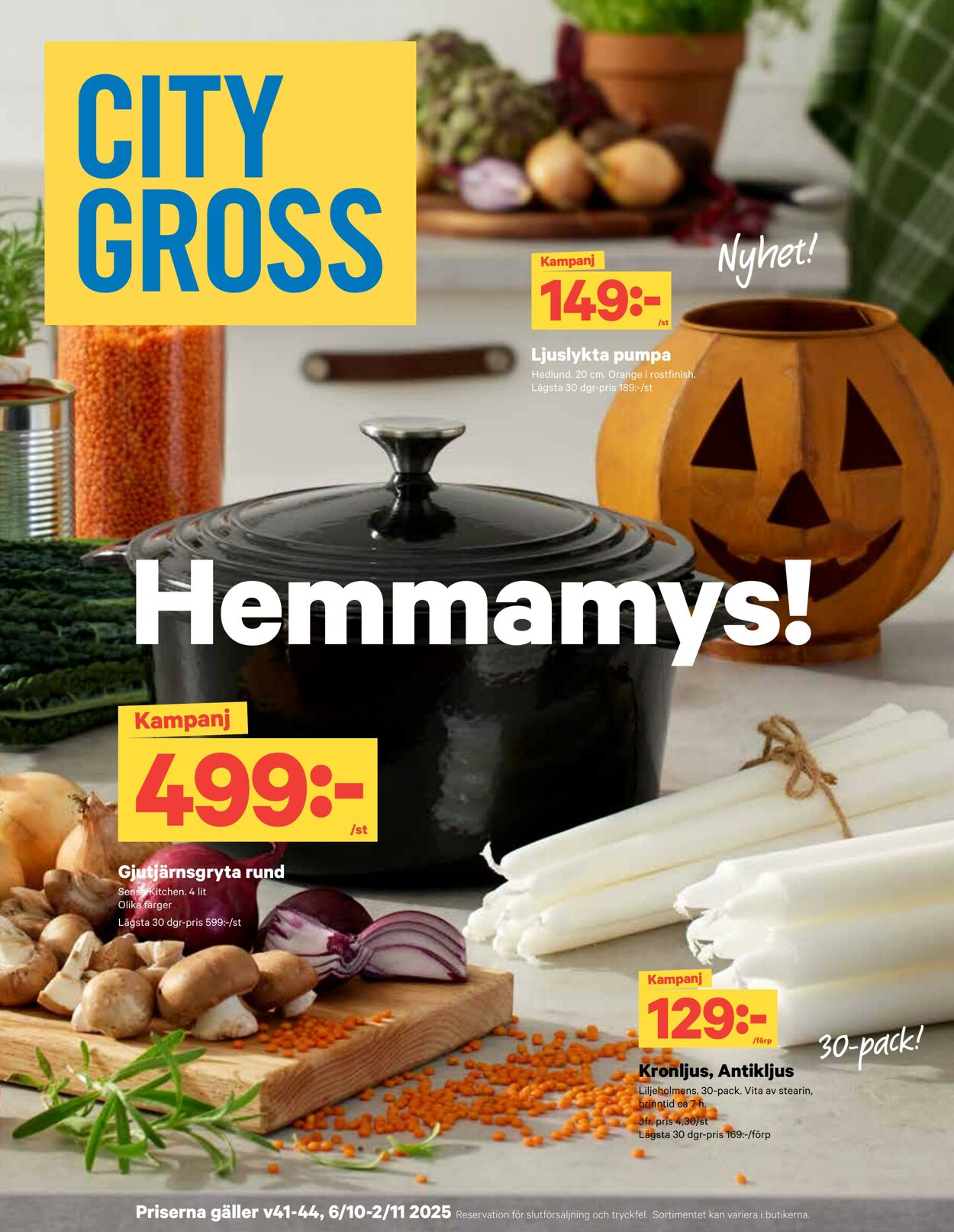 Erbjudanden City Gross 13.10.2025 - 19.10.2025