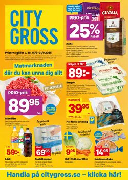 Erbjudanden City Gross 22.09.2025 - 28.09.2025