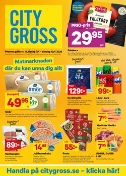 Erbjudanden City Gross 26.05.2025 - 01.06.2025