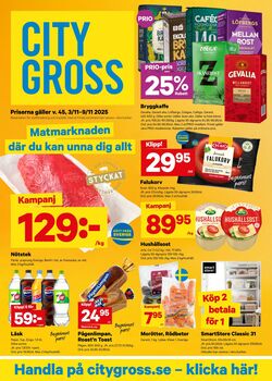Erbjudanden City Gross 03.11.2025 - 09.11.2025