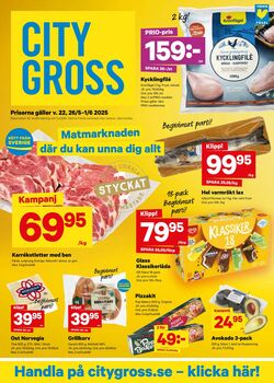 Erbjudanden City Gross 02.06.2025 - 08.06.2025