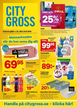 Erbjudanden City Gross 25.08.2025 - 31.08.2025