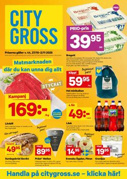 Erbjudanden City Gross 27.10.2025 - 02.11.2025