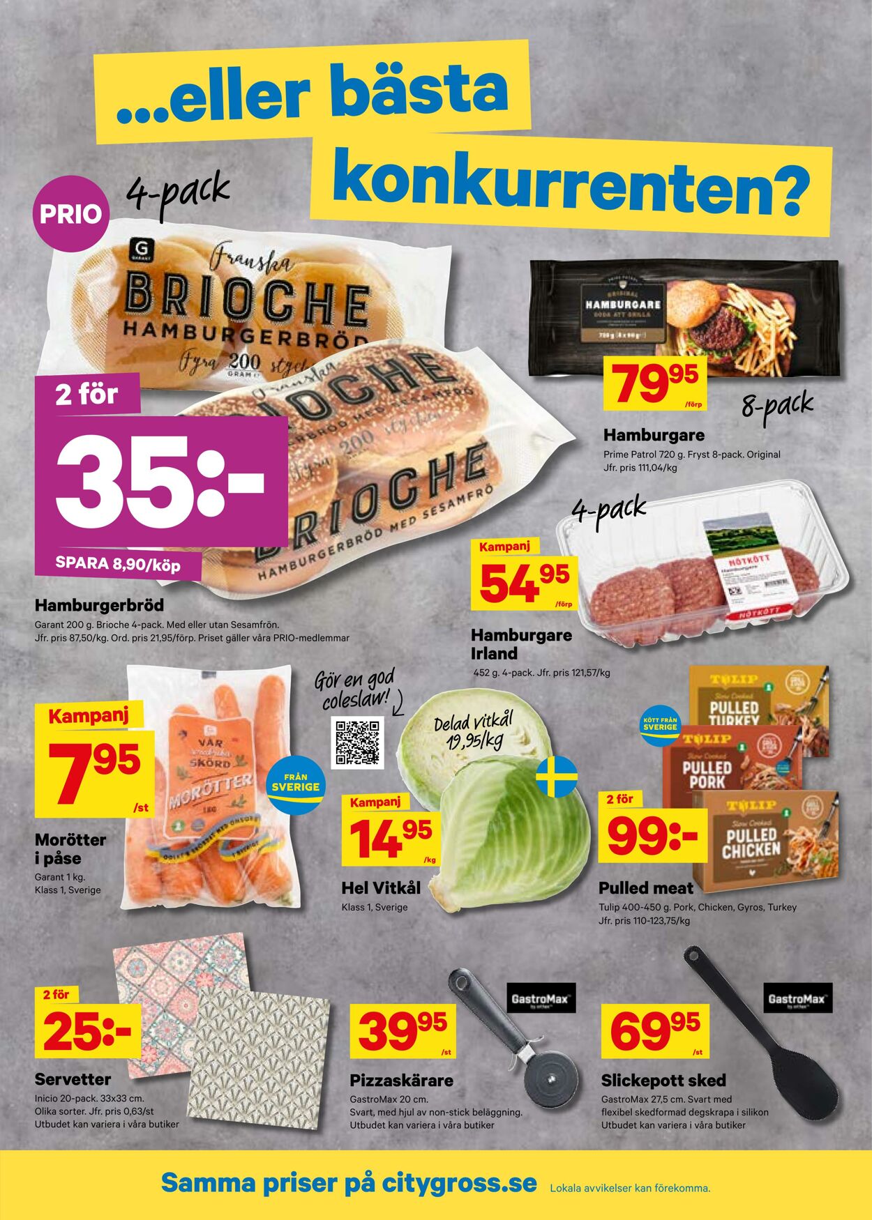 Erbjudanden City Gross 01.09.2025 - 07.09.2025