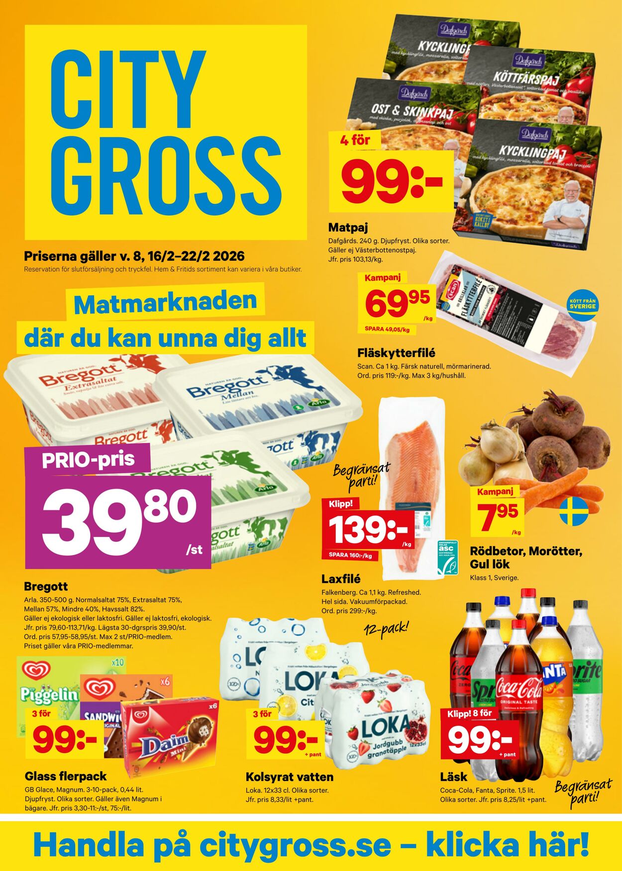 Erbjudanden City Gross 23.02.2026 - 01.03.2026