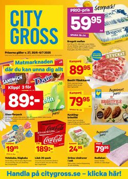 Erbjudanden City Gross 30.06.2025 - 06.07.2025